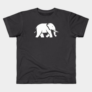 Strong as an Elephant in the Savannah Kids T-Shirt